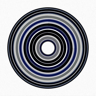 Tasarım sanatı için Geometri Dairesel soyut arkaplan