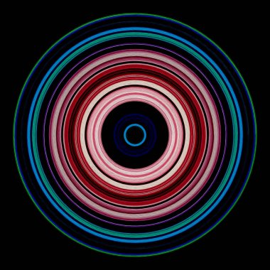 Tasarım sanatı için Geometri Dairesel soyut arkaplan