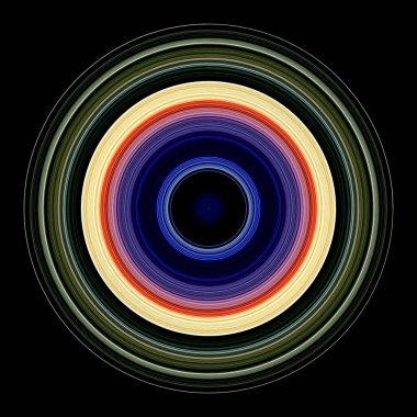 Tasarım sanatı için Geometri Dairesel soyut arkaplan