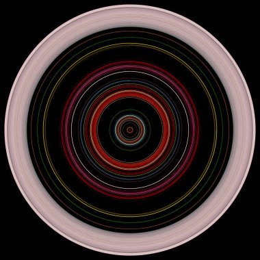 Tasarım sanatı için Geometri Dairesel soyut arkaplan