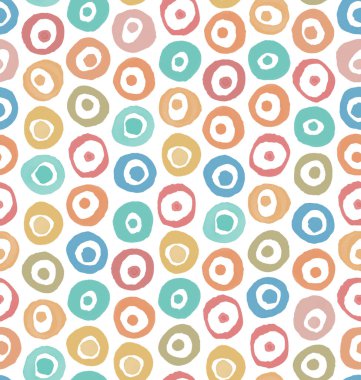 Çember El, yüksek çözünürlüklü, pürüzsüz desenli beyaz tuval üzerinde izole edilmiş suluboya resmi