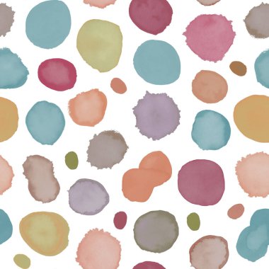 Çember El, yüksek çözünürlüklü, pürüzsüz desenli beyaz tuval üzerinde izole edilmiş suluboya resmi