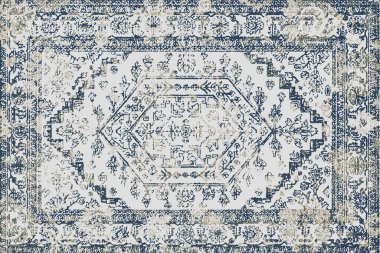 Folk inspired Original washed-out effect Carpet design and illustration with grunge texture 