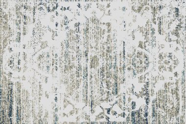 Orijinal, yıkanmış efekt halı tasarımı ve grunge desenli illüstrasyon 