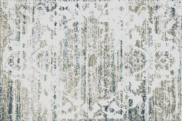 Orijinal, yıkanmış efekt halı tasarımı ve grunge desenli illüstrasyon 