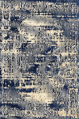 Orijinal halk ve Pers tarzı, paslanmış halı tasarımı ve grunge desenli çizimler 