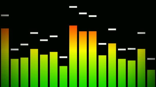 Audio Gráfico — Vídeos de Stock