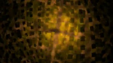 Işık parçaları hareket