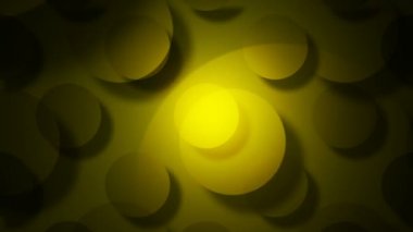 Soyut daire ışıklar