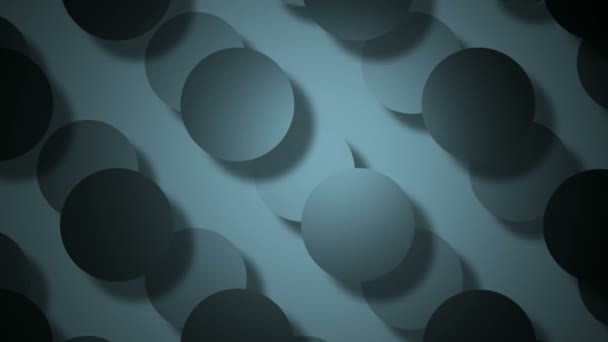 Abstract  grey circles — Stock Video