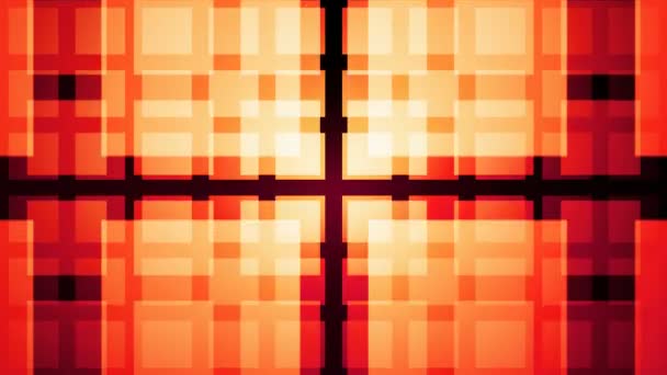 Переміщення помаранчеві квадрати — стокове відео