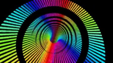 Renkli hareketli grafik öğeleri