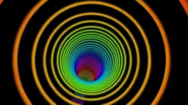 Renkli hareketli grafik öğeleri