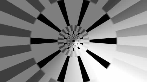 抽象的な灰色線 — ストック動画