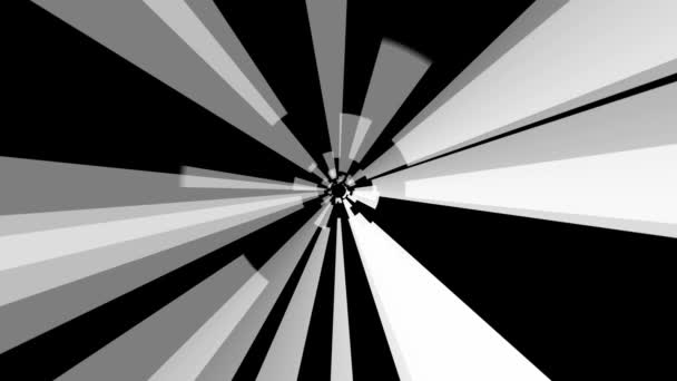 Rayos grises abstractos — Vídeos de Stock