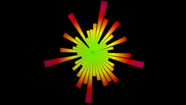 Spela polar equalizer — Stockvideo