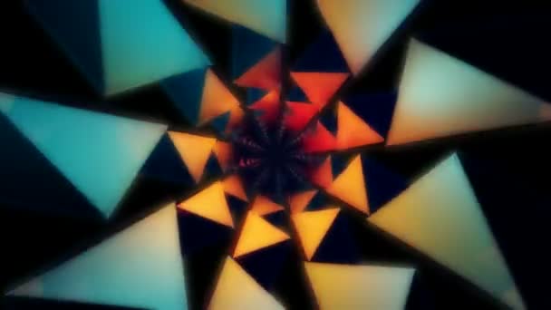 Éléments graphiques en mouvement coloré 