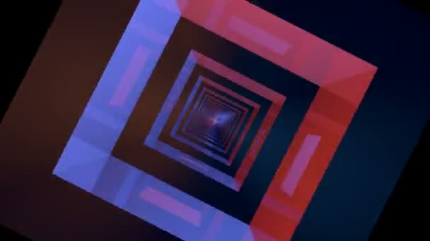 Éléments graphiques en mouvement coloré 