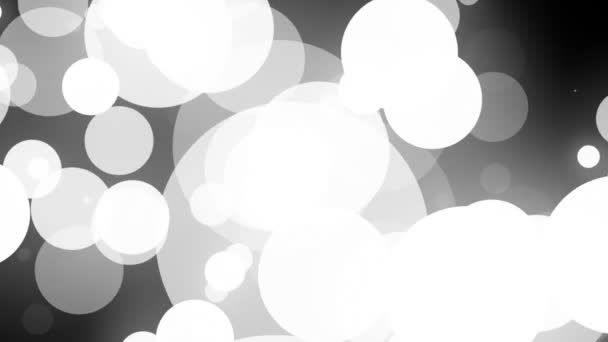 Cercles rétro mobiles blancs 
