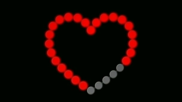 symbol barevné srdce