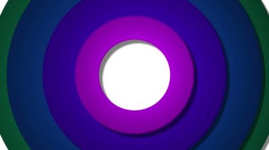 Hareketli renkli halkalar