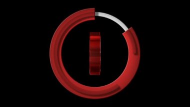 Kırmızı zaman geri sayım