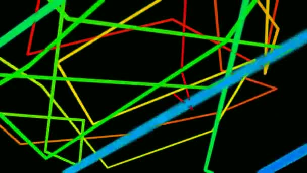 Gaffiti en mouvement arc-en-ciel 