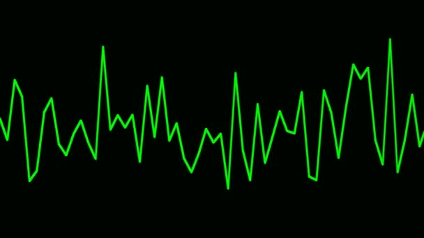 Analyseur graphique vert mobile 