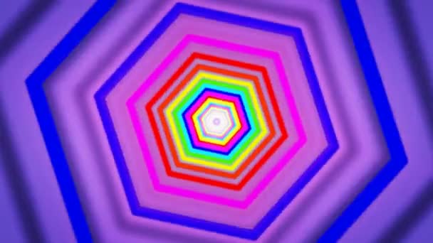 hexagones arc-en-ciel mobiles 