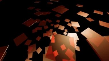 Turuncu cam kareler döndürme