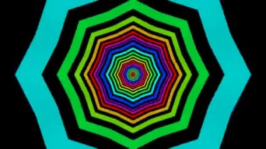 Güzel renkli sürekli değişen desenler