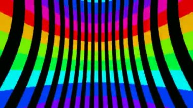 Hareketli renkli tünel