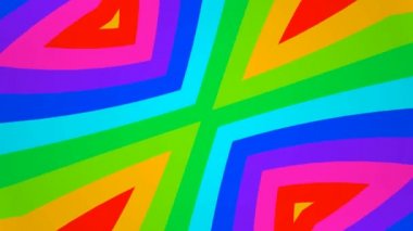 Güzel renkli sürekli değişen desenler