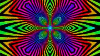 Güzel renkli sürekli değişen desenler