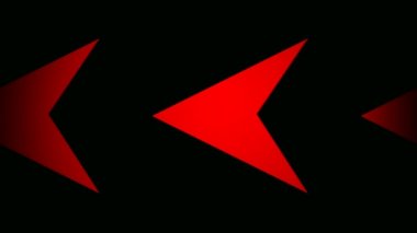 Hareketli kırmızı ok simgeleri