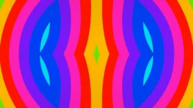 Güzel renkli sürekli değişen desenler