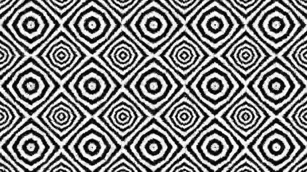 Motifs hypnotiques en mouvement 