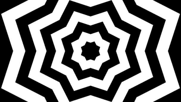 Rörliga hypnotiska mönster — Stockvideo
