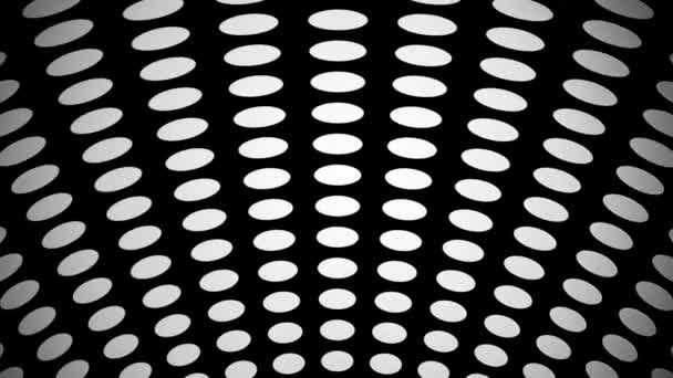 Cercles blancs rotatifs 