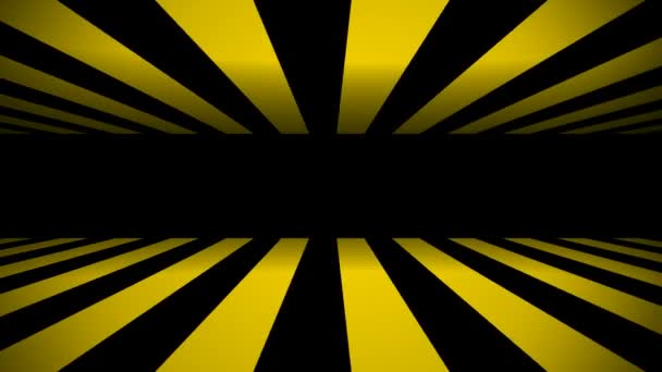 黄色の縞模様を移動 — ストック動画