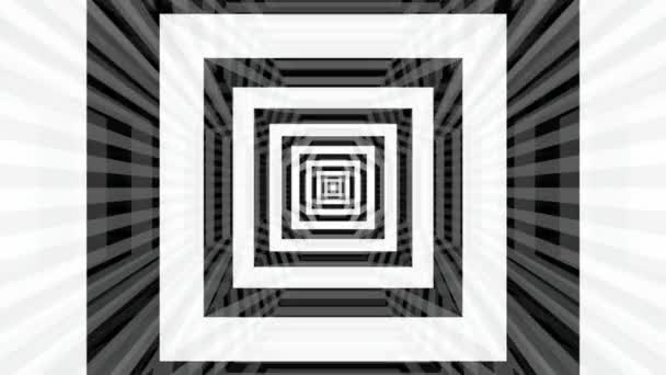 白色方块和条纹 — 图库视频影像
