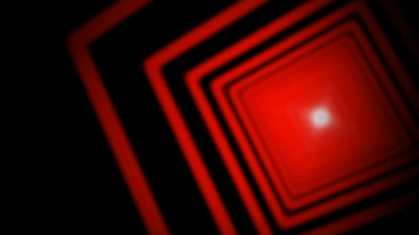 Carrés rouges volants 