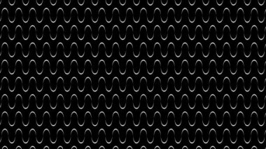 Hareketli beyaz dalgalı çizgiler