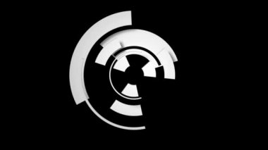 Dönen beyaz çekirdek