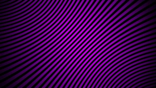 Lignes de courbe inclinées violettes mobiles — Video