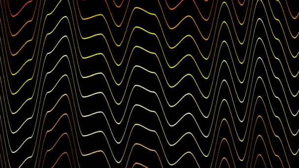 Déplacement des lignes ondulées — Video