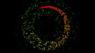 Hareketli renkli noktalar