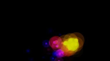 Renkli hareketli daireler