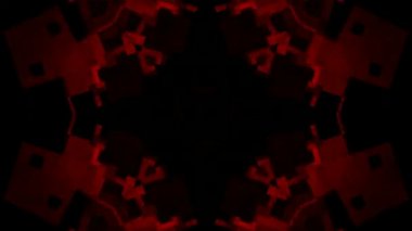 Sürekli değişen soyut desenler