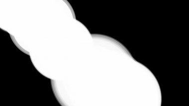 Beyaz daire hareketli